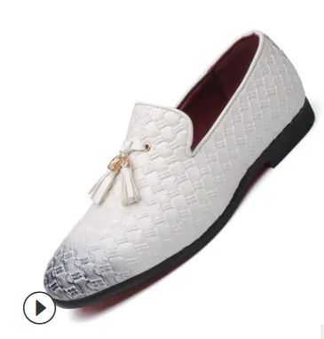 Designer casual fashion wedding loafers
