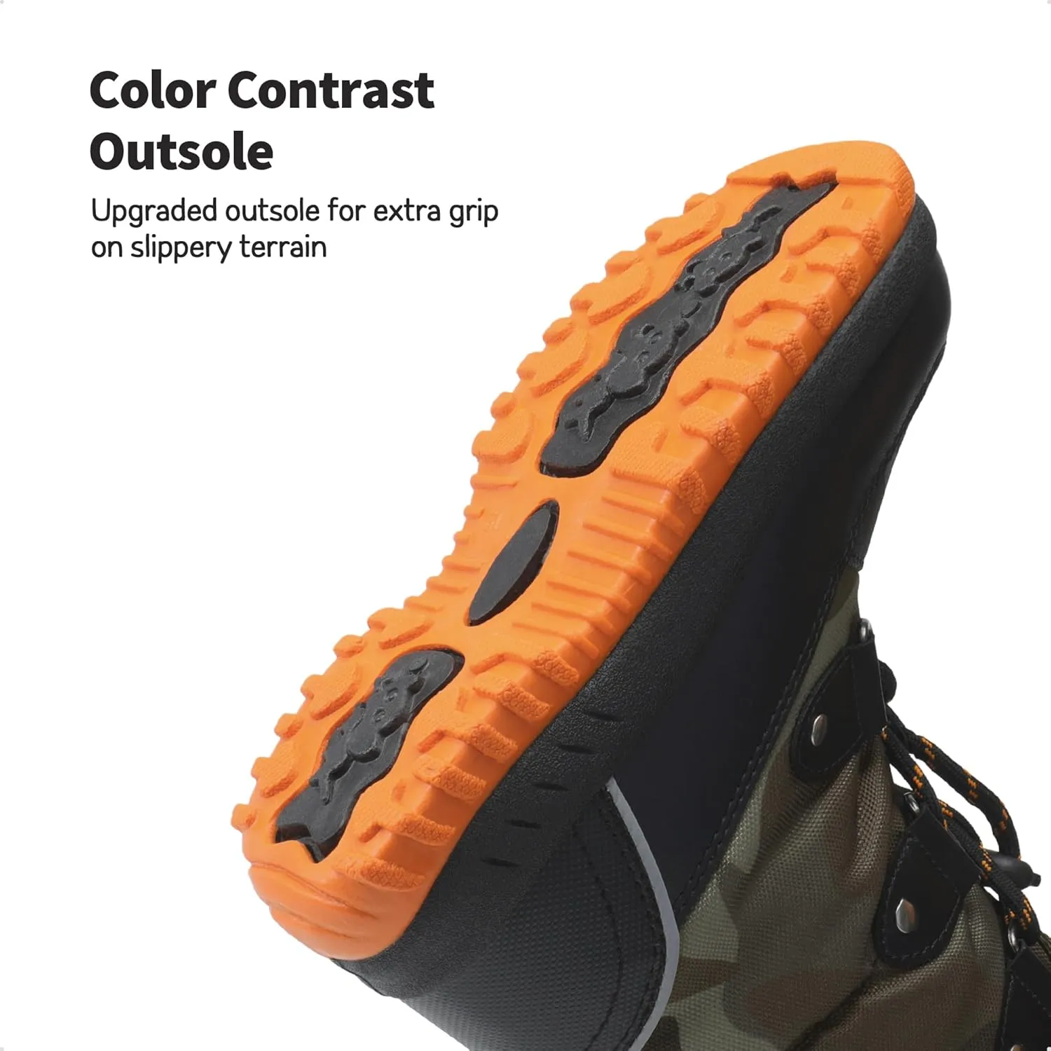 DREAM PAIRS Boys Snow Boots Camouflage Slip Resistant Faux Fur Lined Winter Shoes for Little/Big Kid