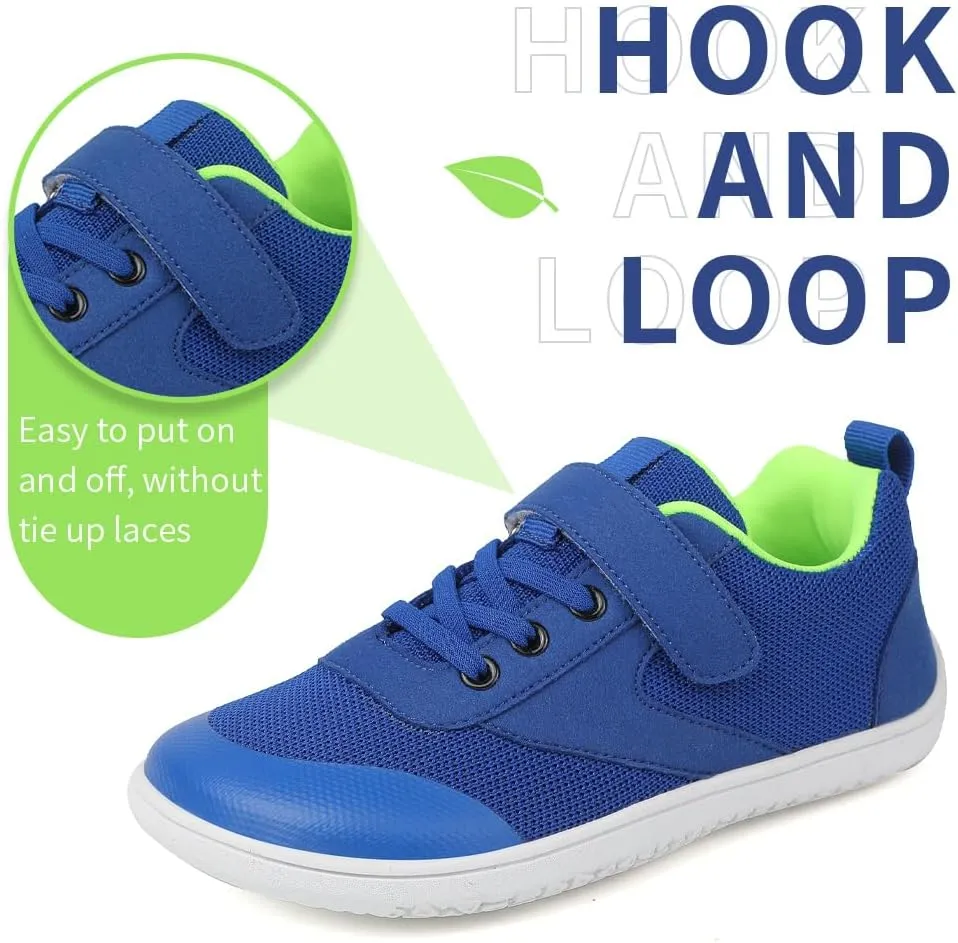 Drecage Toddler Kids Barefoot Shoes Boys Girls Sneakers Breathable Tennis Shoes Lightweight Walking Shoes