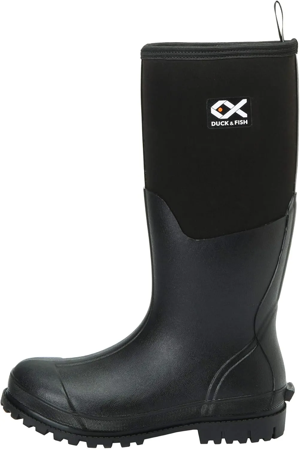 Duck and Fish 16 inches Fishing Hunting Neoprene High Rubber Overlay Molded Outsole Knee Boot