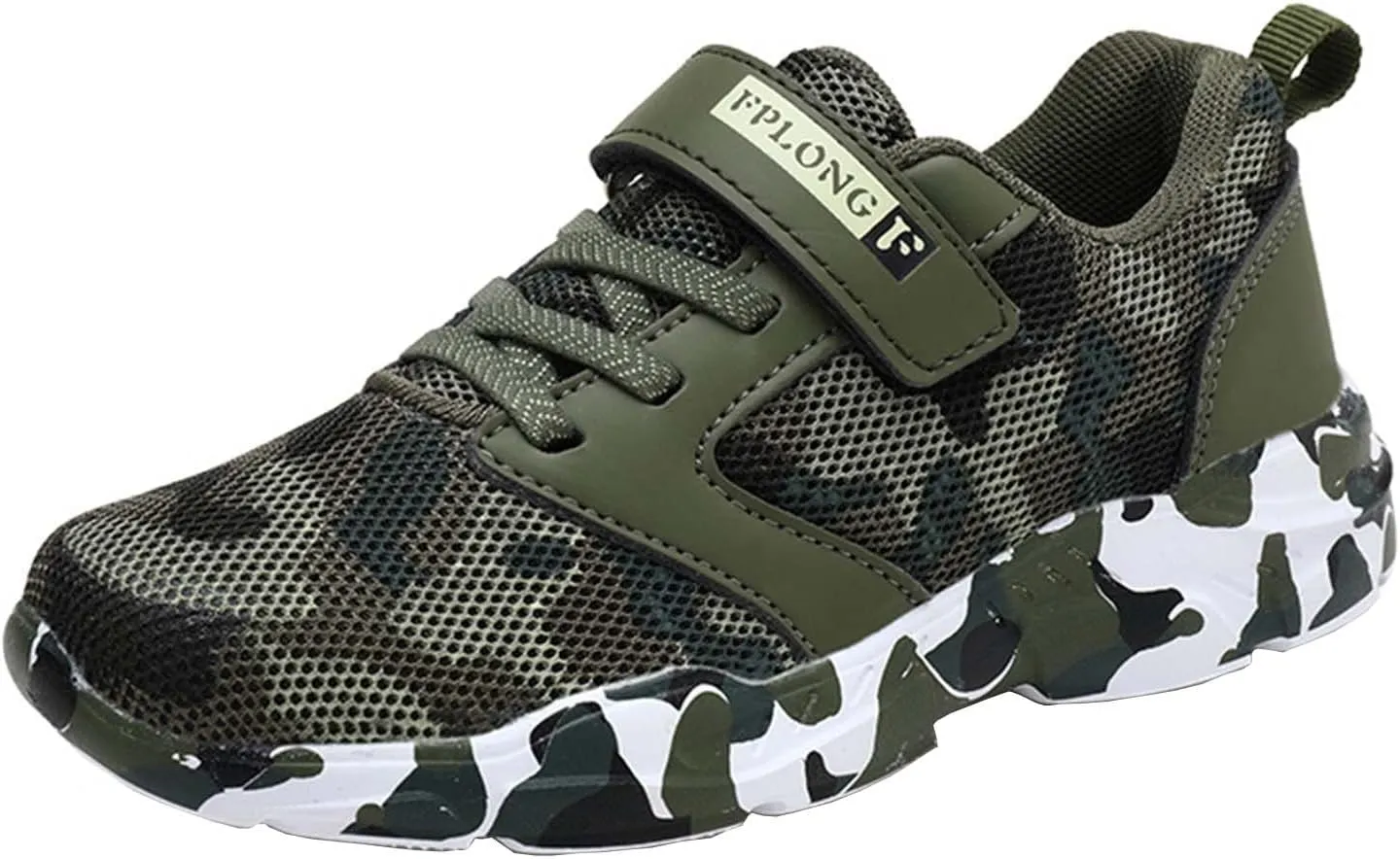 Eliogn Kids Sneakers for Boys Running Shoes Lightweight Breathable Walking Shoes