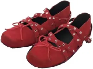 Emo Shoes Mary Janes Bow Ballet Flats Y2K Retro Rave Grunge Buckle Shoes for Women Preppy Teen Girls - Non Slip Kawaii Elegant Cute Comfortable Walking Birthday Gifts Lolita Back to School Party