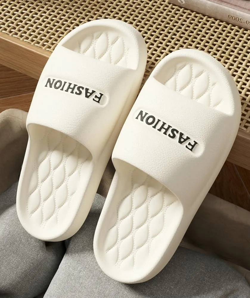 Epsion 2025 Summer Slippers Slides Sandals Women Men's Lightweight House Shower Beach Non Slip