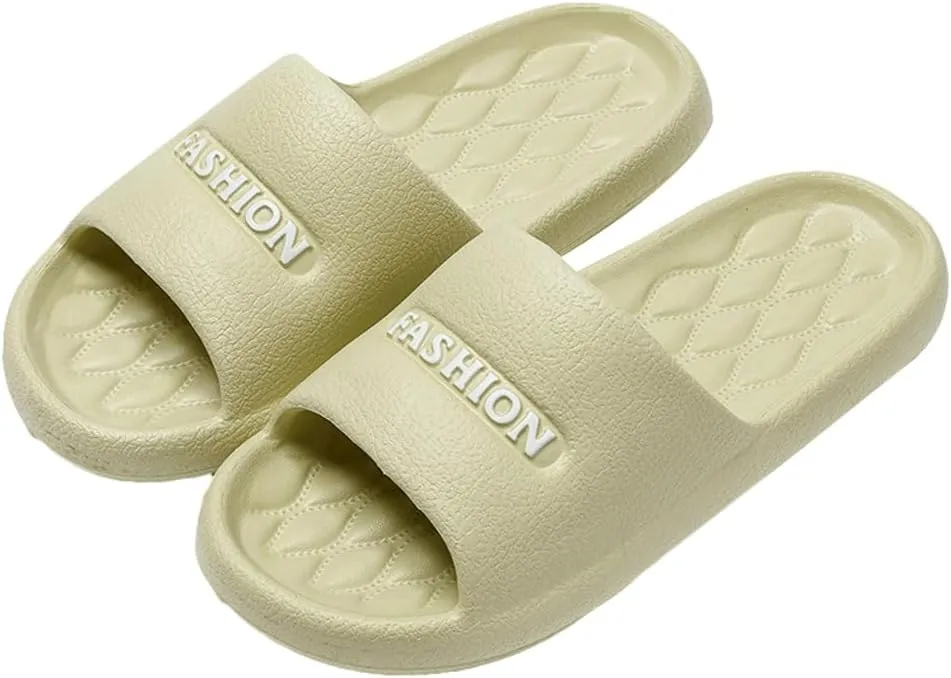 Epsion 2025 Summer Slippers Slides Sandals Women Men's Lightweight House Shower Beach Non Slip