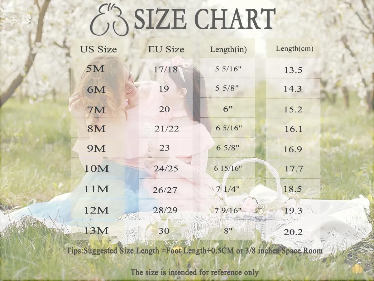 ESTINE Toddler/Little Kid Girls Dress Cross Strappy Open Toe Sandals Princess Flats Summer Flower Girl Shoes