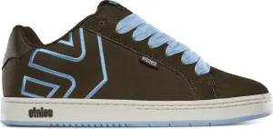 Etnies Men's Low-Top Sneakers Skate Shoe, Brown Blue, 7.5