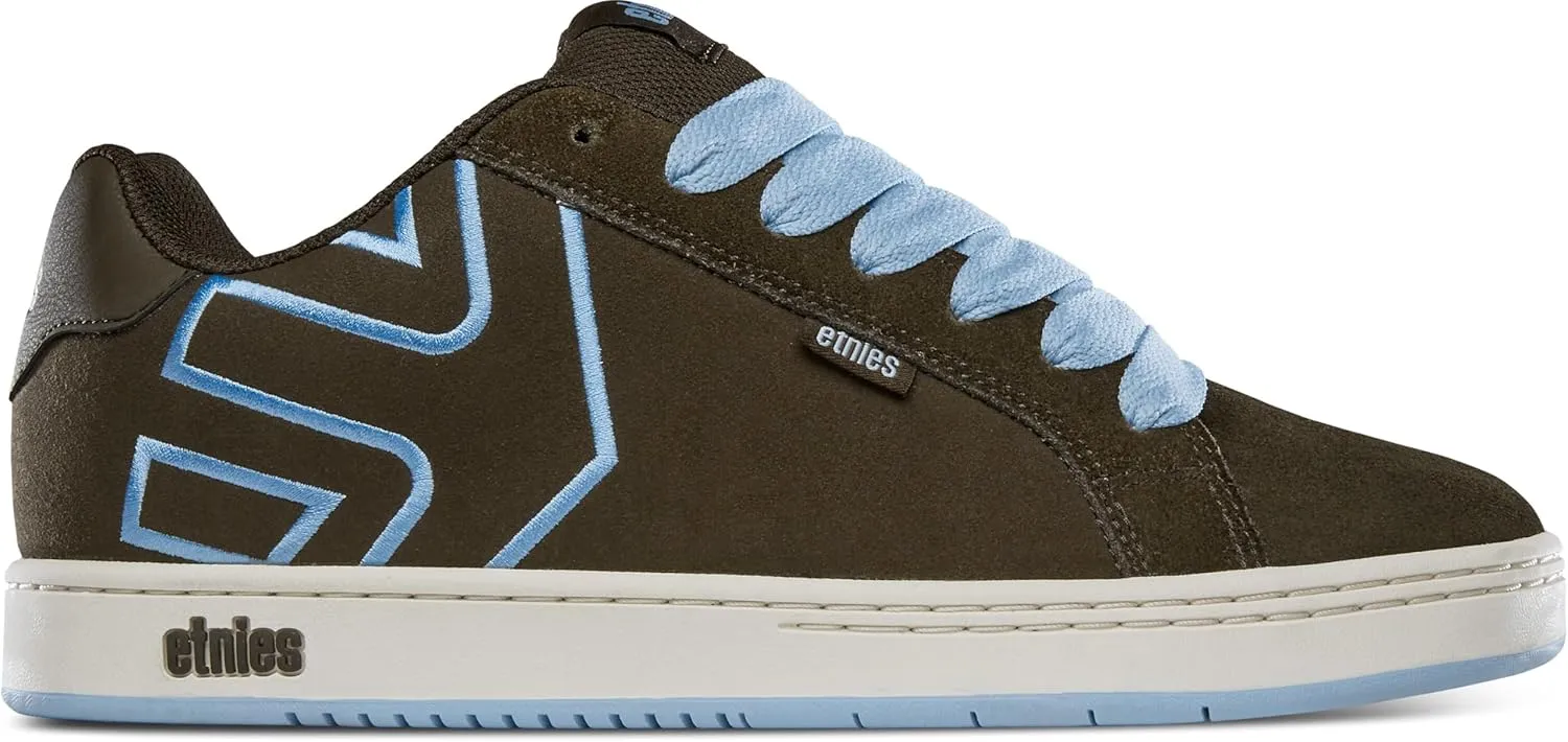 Etnies Men's Low-Top Sneakers Skate Shoe, Brown Blue, 7.5