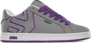 Etnies Men's Low-Top Sneakers Skate Shoe, Grey Purple, 3.5