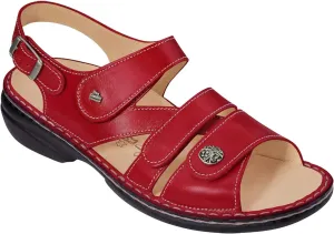 Finn Comfort Women Strappy Sandals Ankle Strap, 34 EU X-Weit