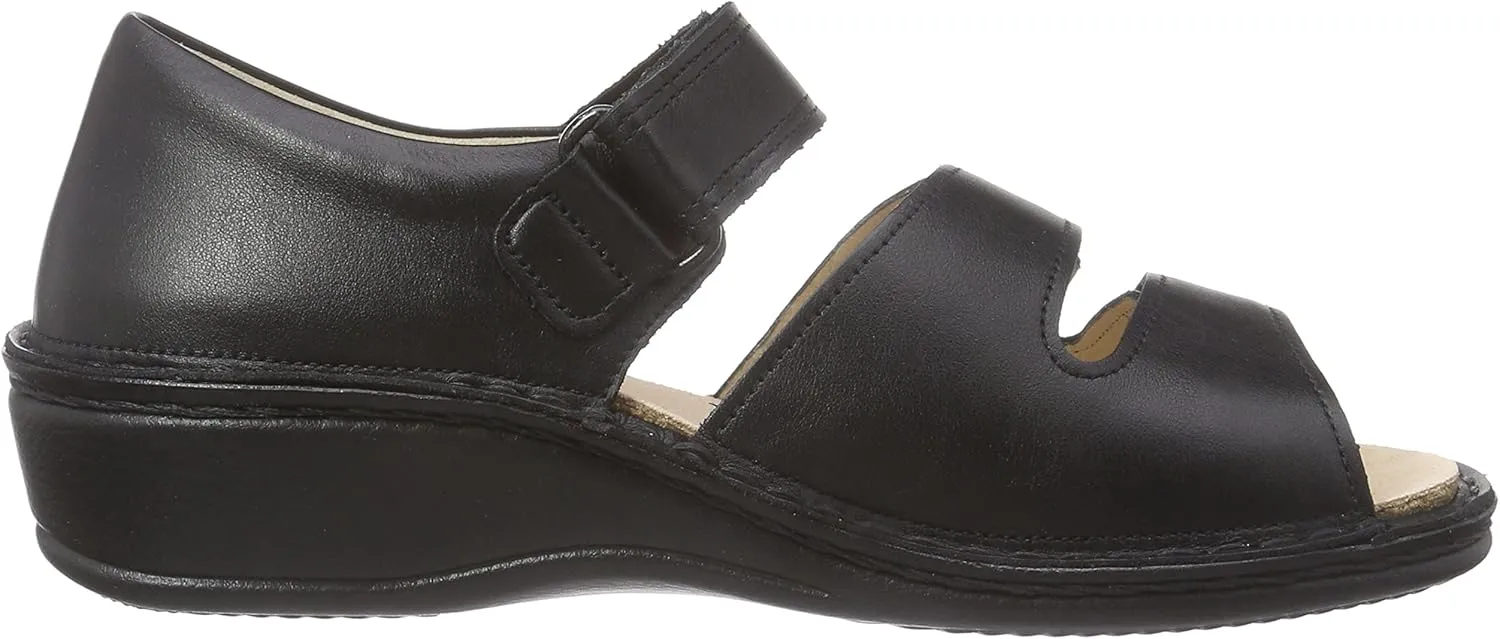 Finn Comfort Women Strappy Sandals Ankle Strap, 36 EU Weit