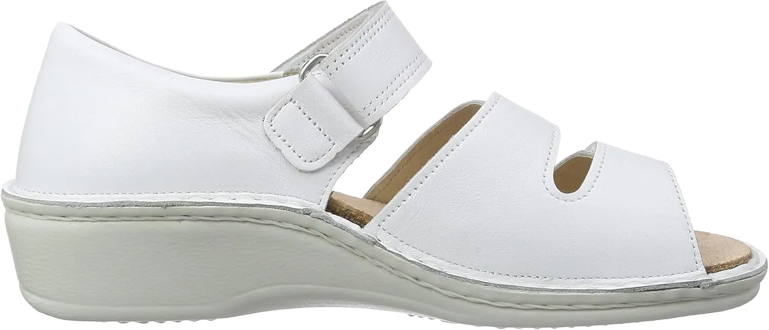 Finn Comfort Women Strappy Sandals Ankle Strap, 36 EU Weit