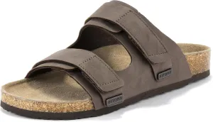 FITORY Womens Sandals with Arch Support Cork Slides for Summer Size 6-11