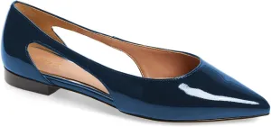 FOWT Spring Fashion Slip-on Cut-Out Pointed Toe Flats for Women Elegant Splicing Casual Dressy Low Heel Sandals Comfort Ballet Flats Shoes US Size 4-16 M