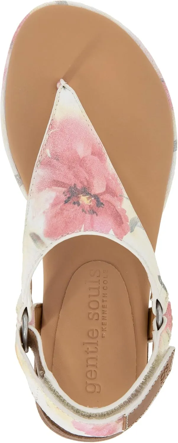 Gentle Souls by Kenneth Cole Women's Holly Flat Sandal