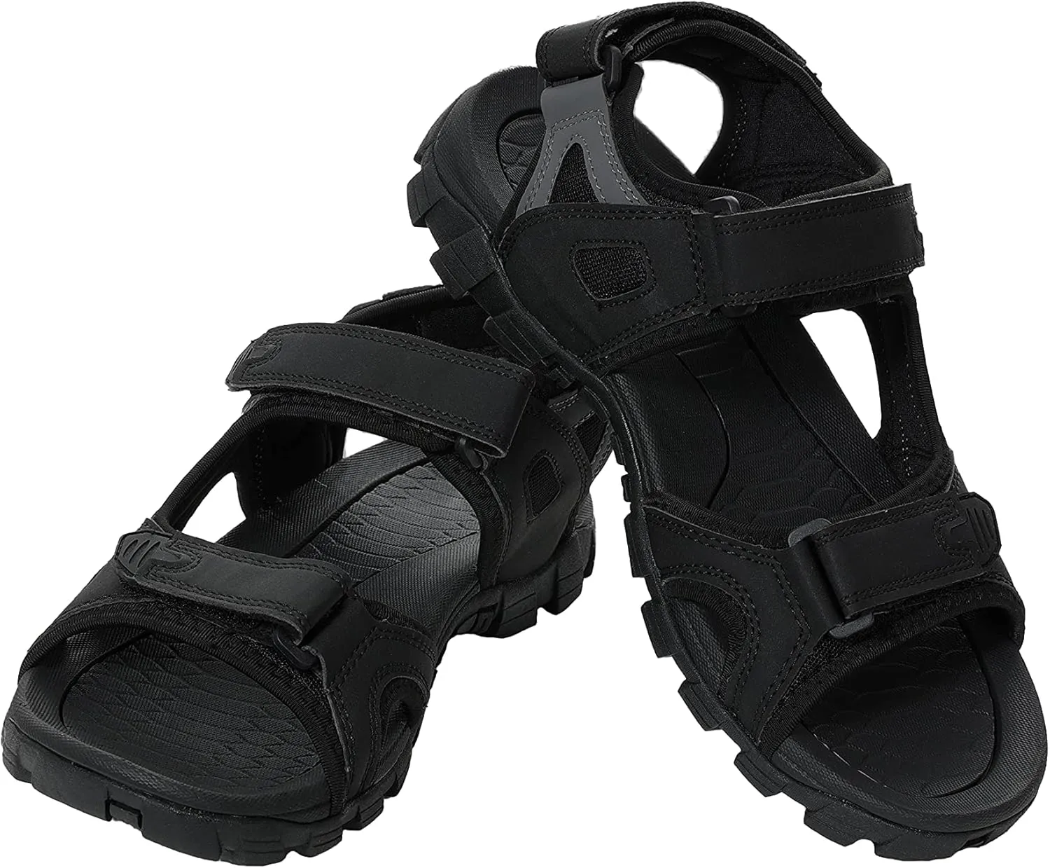 Gioberti Men Open Toe Sandals with Adjustable Straps and Arch Support