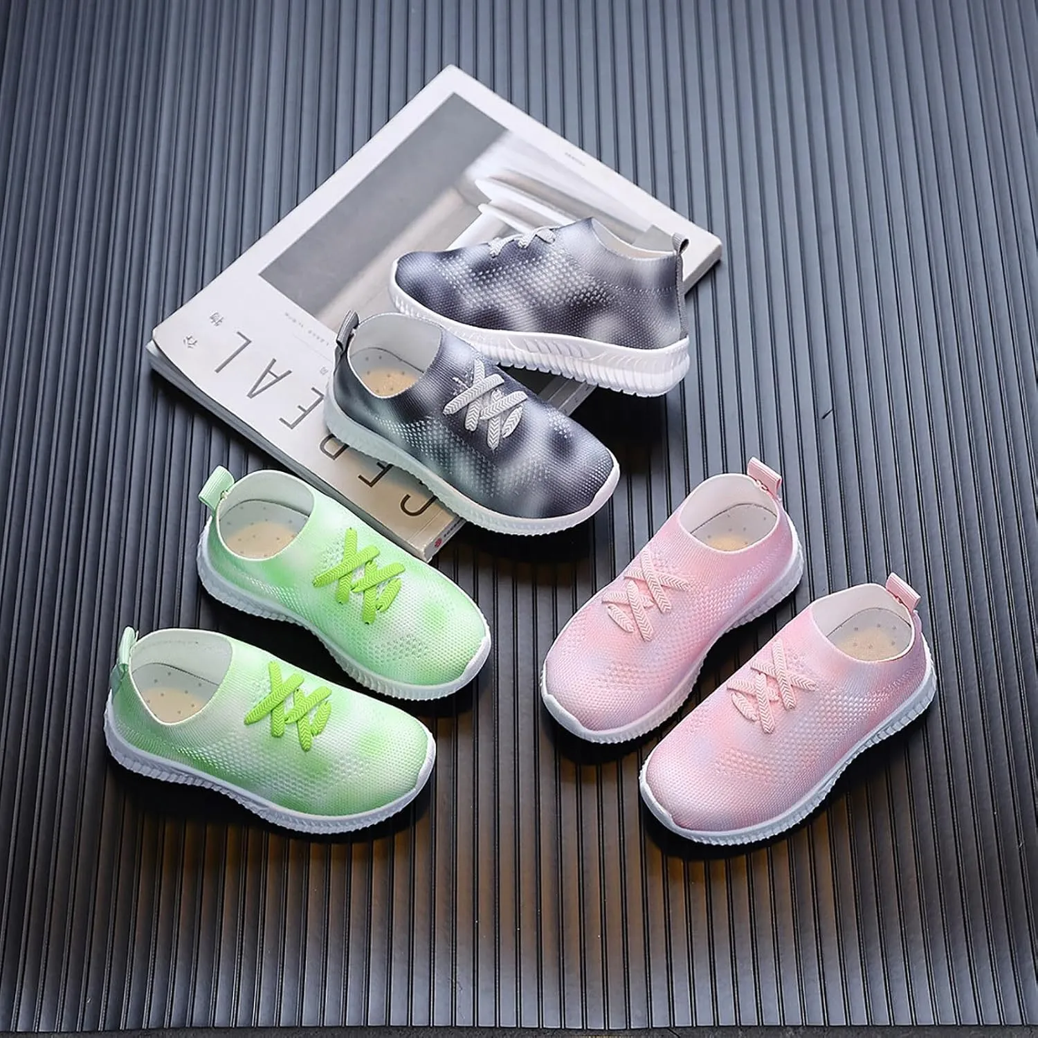 Girls Shoes Comfortable Soft Sole Casual Sports Shoes Fashionable Outdoor Sports Toddler Running for Girls