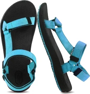 Gold Pigeon Shoes SIMPLUS Unisex Ultra-Cuhion Yoga Mat Athlete Sandals Adjustabl Straps with Heel Support