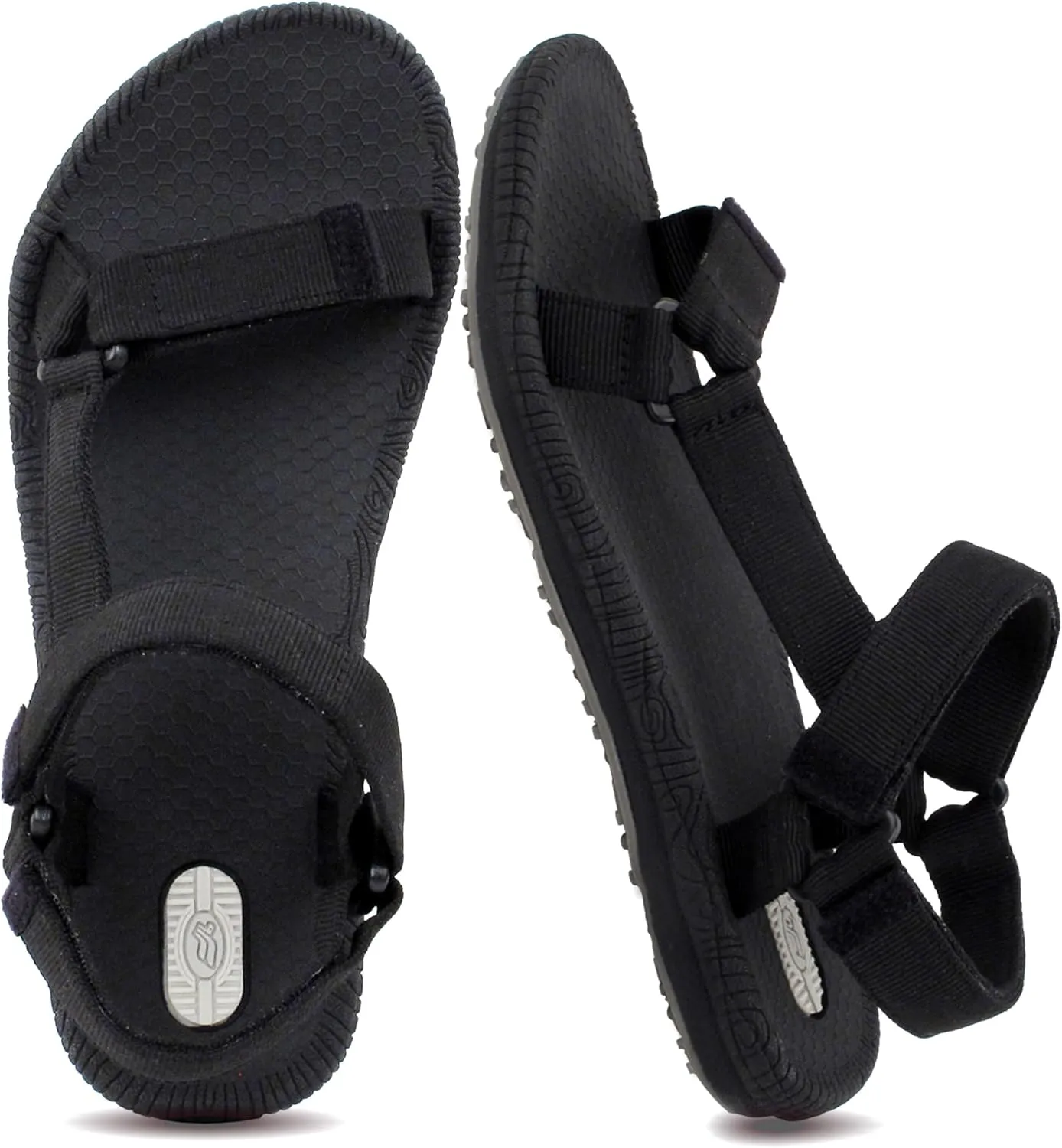 Gold Pigeon Shoes SIMPLUS Unisex Ultra-Cuhion Yoga Mat Athlete Sandals Adjustabl Straps with Heel Support