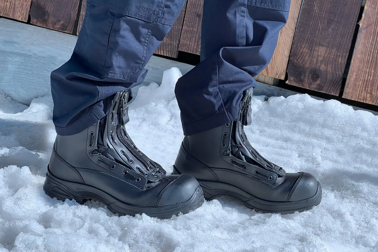 HAIX Airpower XR2 Winter Composite-Toed Waterproof EMS Working Boots with Climate Control Foam Lining
