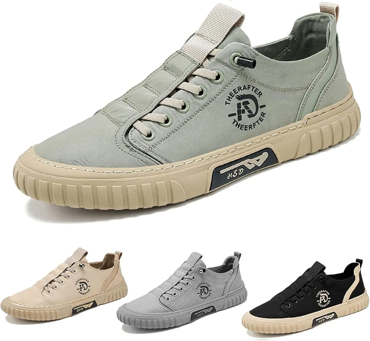 Hopomart Shoes for Men, Summer Casual Breathable Men's Shoes, Outdoor Sport Jogging Shoes for Activities and Travel