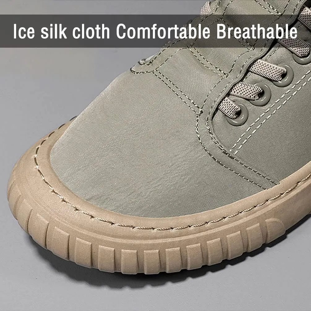 Hopomart Shoes for Men, Summer Casual Breathable Men's Shoes, Outdoor Sport Jogging Shoes for Activities and Travel
