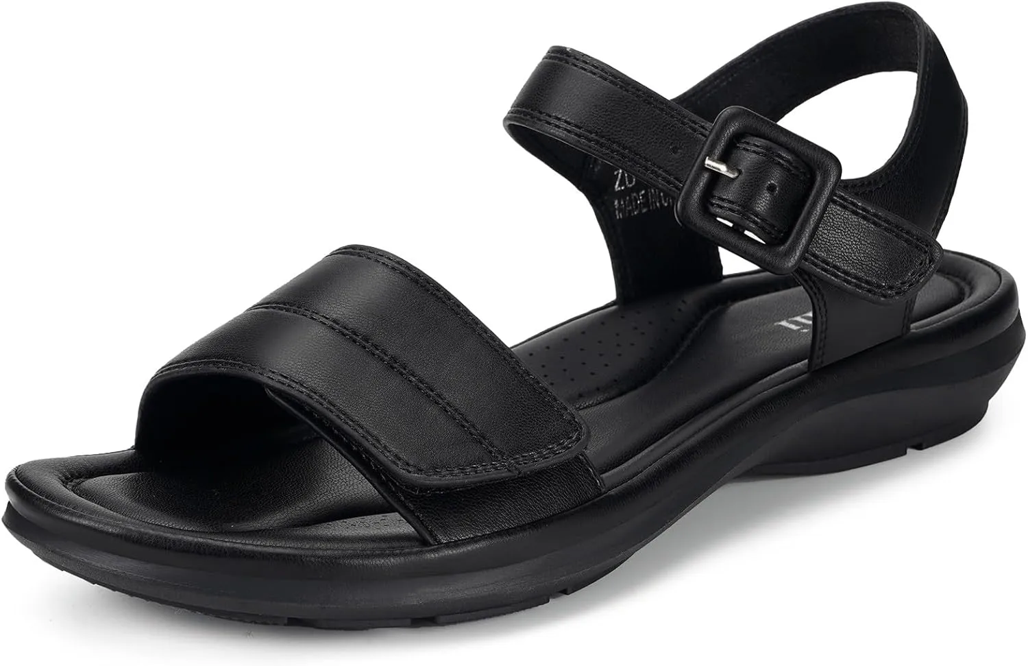 Intini Womens Flat Sandals Braided Strappy Summer Shoes Memory Foam insole Sandals for Women