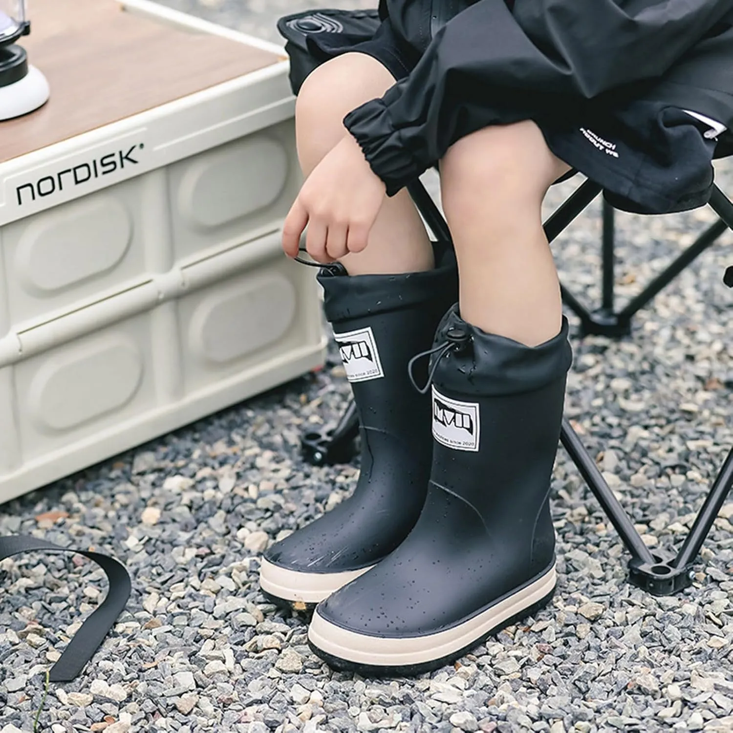 IWIHMIV Kids Rainboots Girls' Rain Boots Boys Rainboots Kids Rain Boots Toddler Rain Shoes Children Boots for Boys and Girls