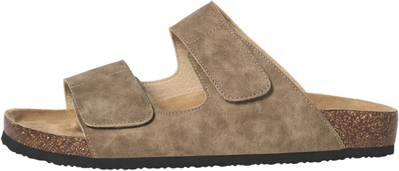 JACK & JONES Men's Smart Casual Jfwcentral Strap Sandal, Taupe Gray, 8