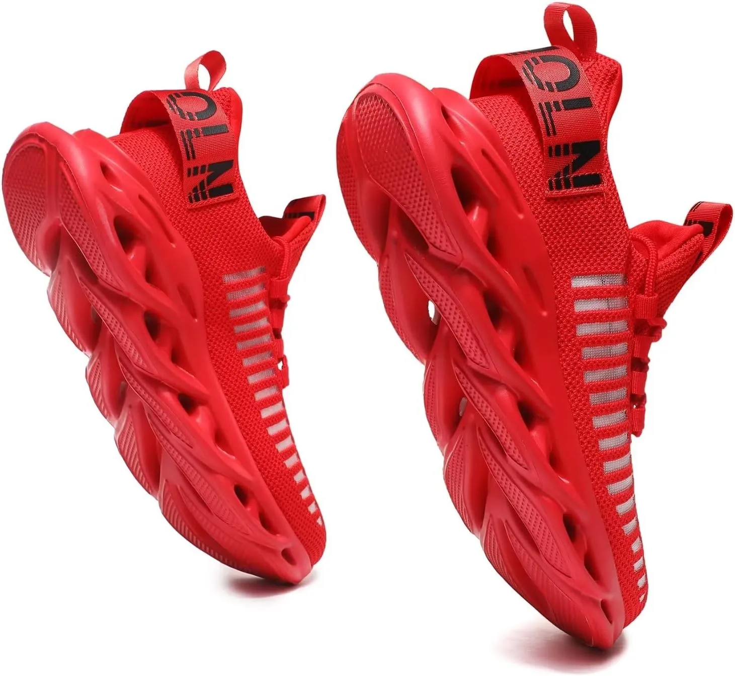 Jakcuz Men's Tennis Shoes Running Shoes Fashion Sneakers Lightweight Multi-Colors for Fitness