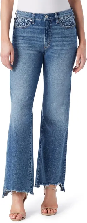 Jessica Simpson Women's Rhythm Mid Rise Bootcut Jean Standard