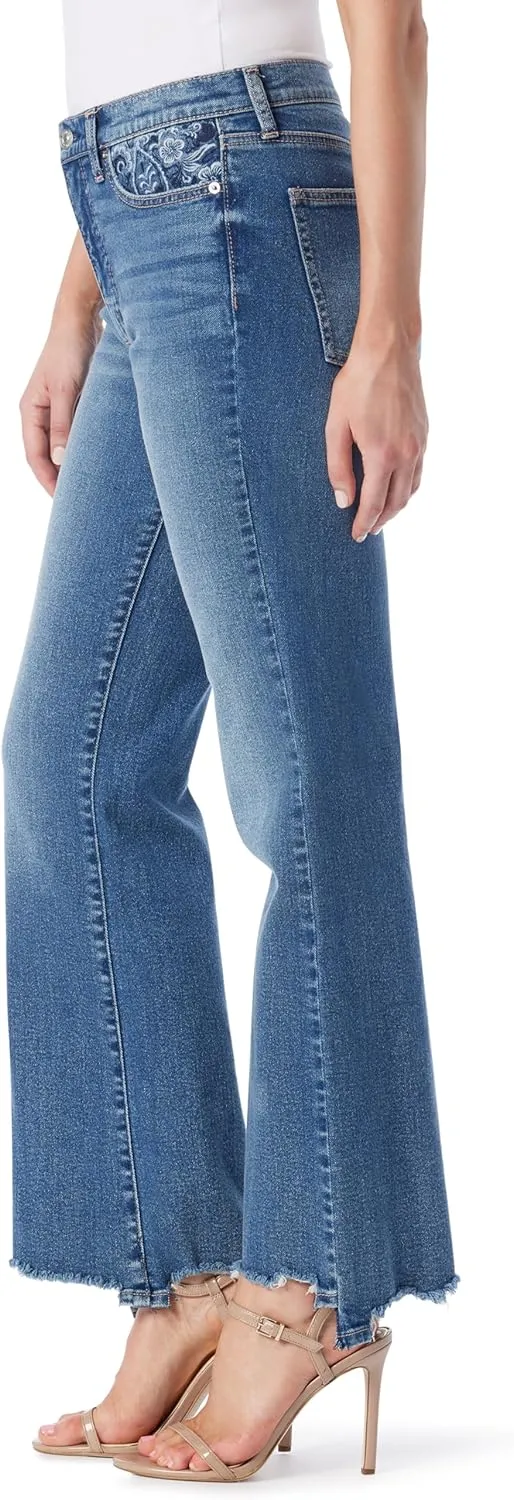 Jessica Simpson Women's Rhythm Mid Rise Bootcut Jean Standard