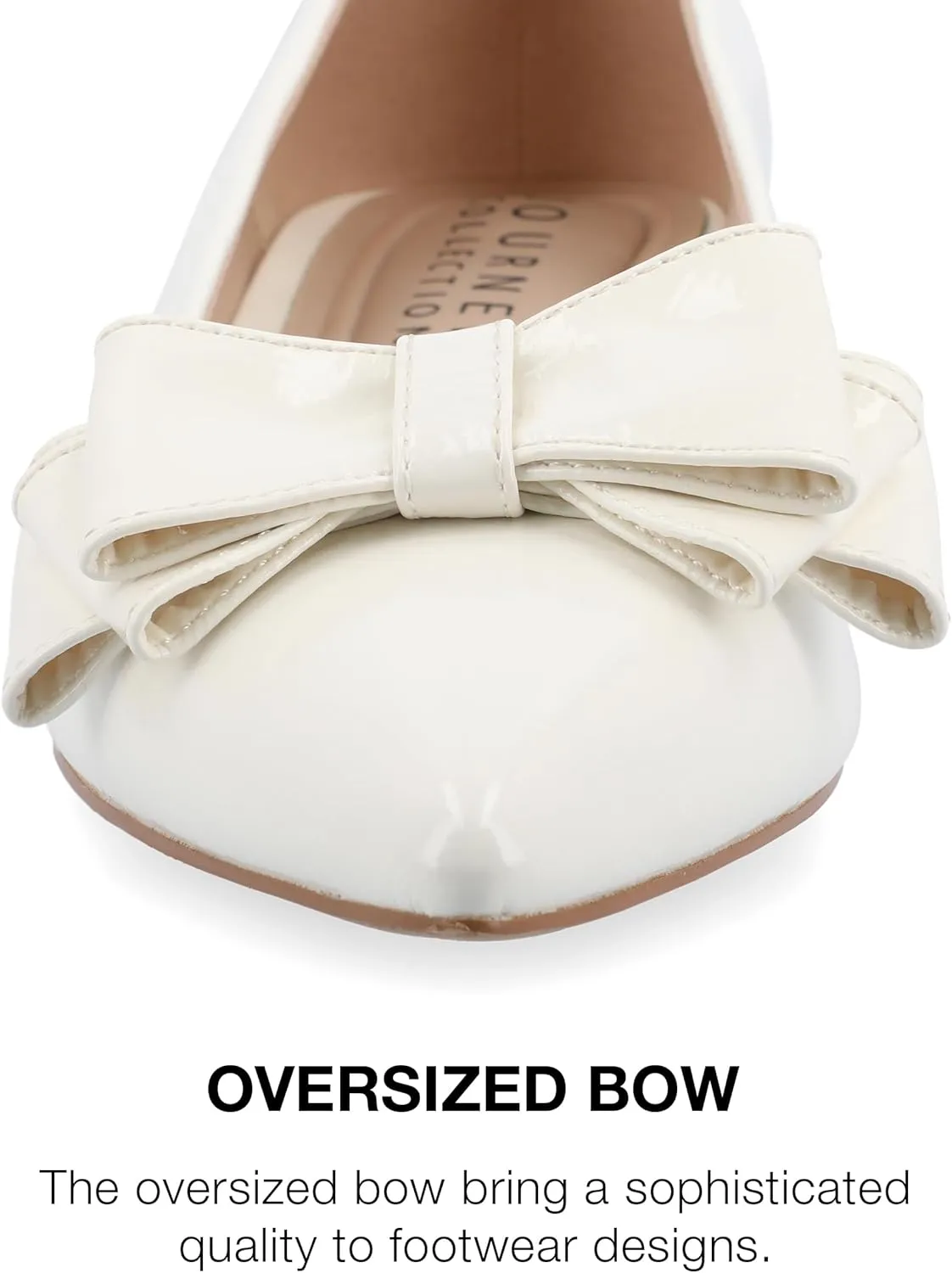 Journee Collection Womens Ophelia Bow Flat Shoes