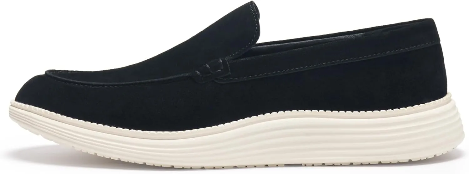 Journey West Men's Comfort Casual Slip-on Suede Leather Loafers Shoes for Men