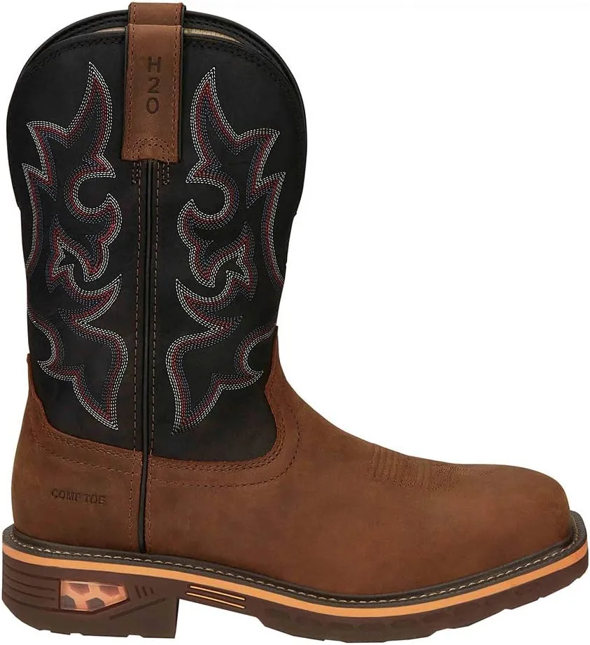 Justin Boots Men's CR4007 Resistor 11" Waterproof Work Boot