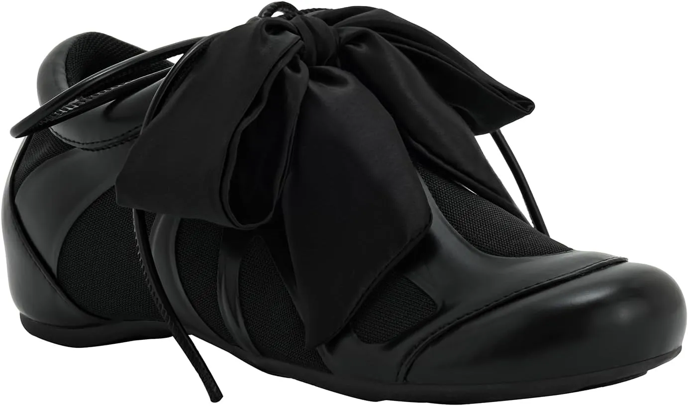 JW PEI Women's Rosie Bow Tie Low Top Sneakers