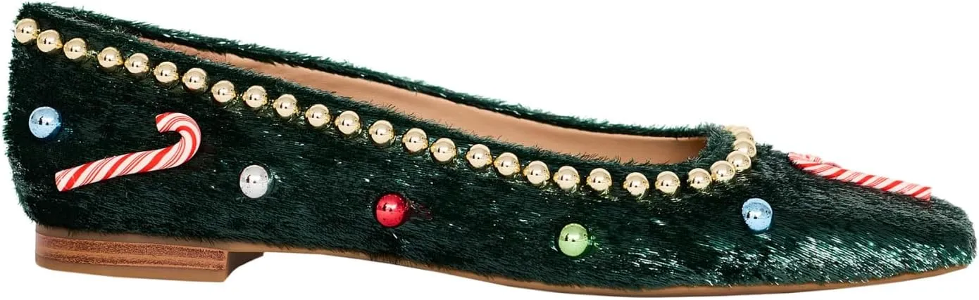 Katy Perry Women's The Confidant Christmas Ballet Flat