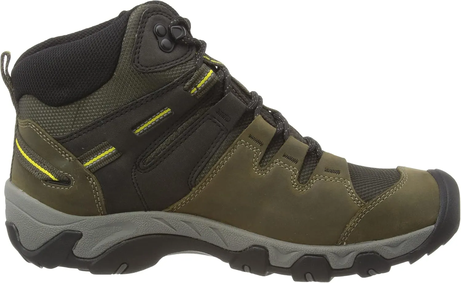 KEEN Men's Steens Mid Height Leather Waterproof Hiking Boots