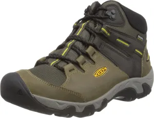 KEEN Men's Steens Mid Height Leather Waterproof Hiking Boots