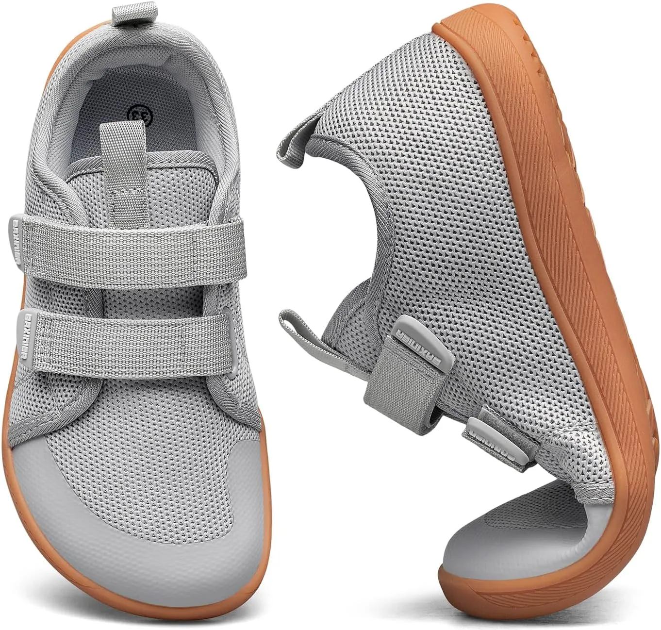 Kids Barefoot Shoes Wide Minimalist Sneakers Breathable Wide Toe Box Walking Shoes Zero Drop Lightweight Fashion Sneakers Boys/Girls/Little/Big