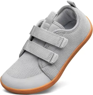 Kids Barefoot Shoes Wide Minimalist Sneakers Breathable Wide Toe Box Walking Shoes Zero Drop Lightweight Fashion Sneakers Boys/Girls/Little/Big