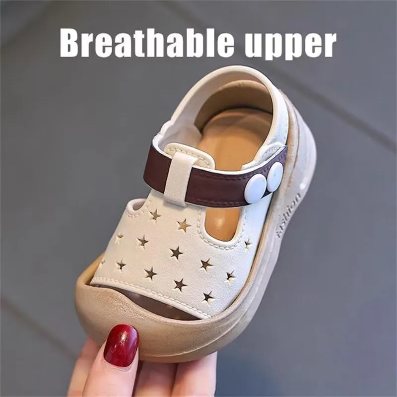 Kids Boy Girl Wrap Toe Lightweight Summer Sandals for Outdoor Walking Running Beach Water Sport