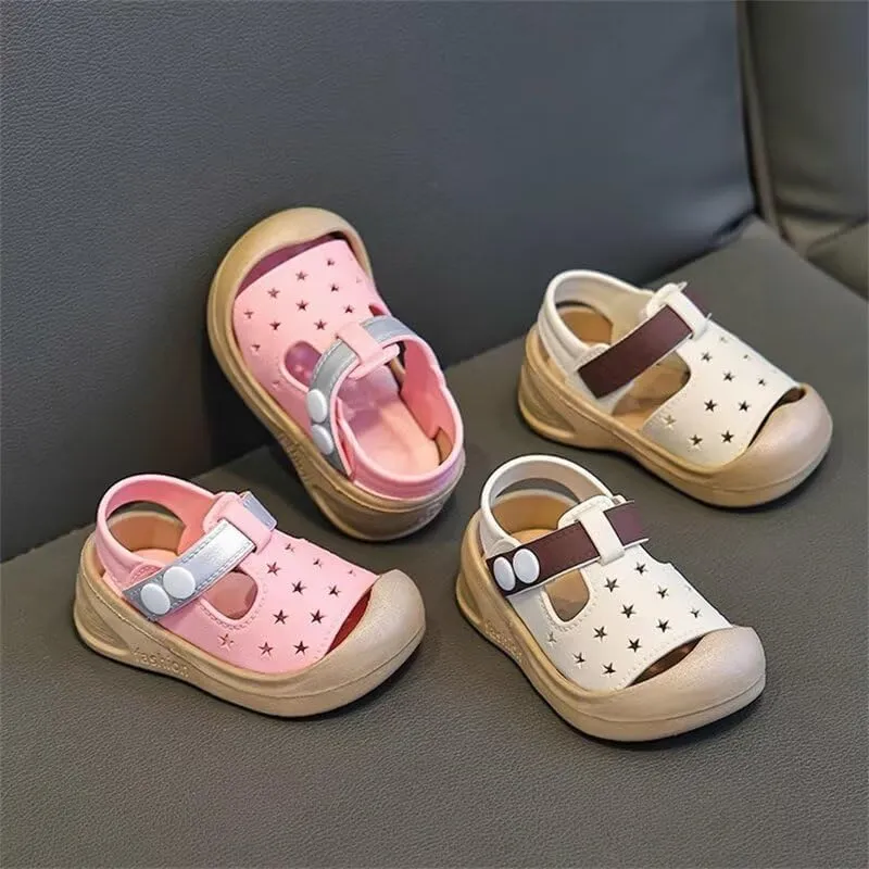 Kids Boy Girl Wrap Toe Lightweight Summer Sandals for Outdoor Walking Running Beach Water Sport
