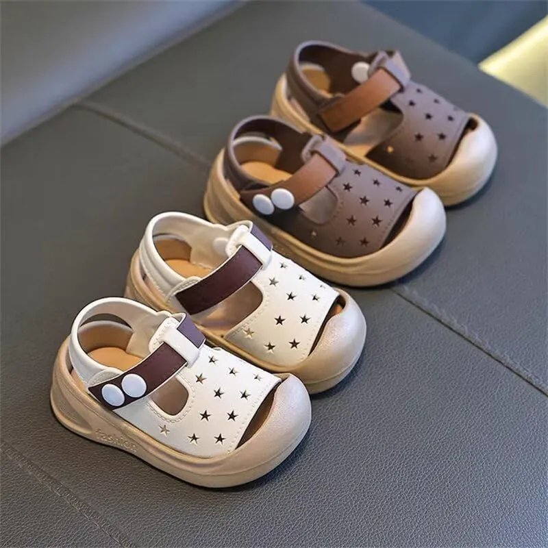 Kids Boy Girl Wrap Toe Lightweight Summer Sandals for Outdoor Walking Running Beach Water Sport