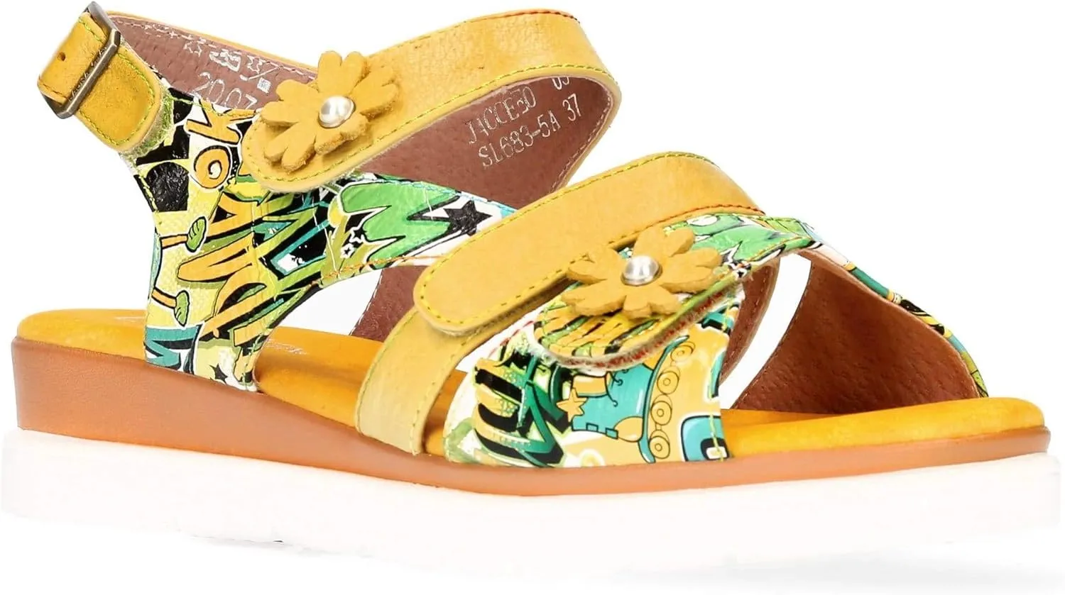 Laura Vita Women's Open Wedge Sandals Peeptoe