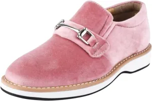 LIBERTYZENO Boys Velvet Kids Buckle Slip On Dress Loafer Shoes for Prom Graduation