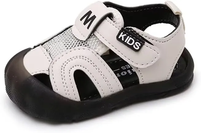 Little Boy Wrap Toe Non Slip Summer Sandals for Outdoor Walking Running School Water Sport