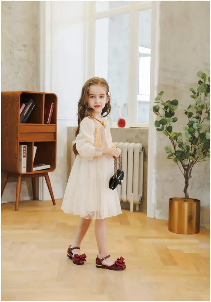 Little Girl's Heel Sandals Ballet Dress Shoes(Little Kid/Big Kid)