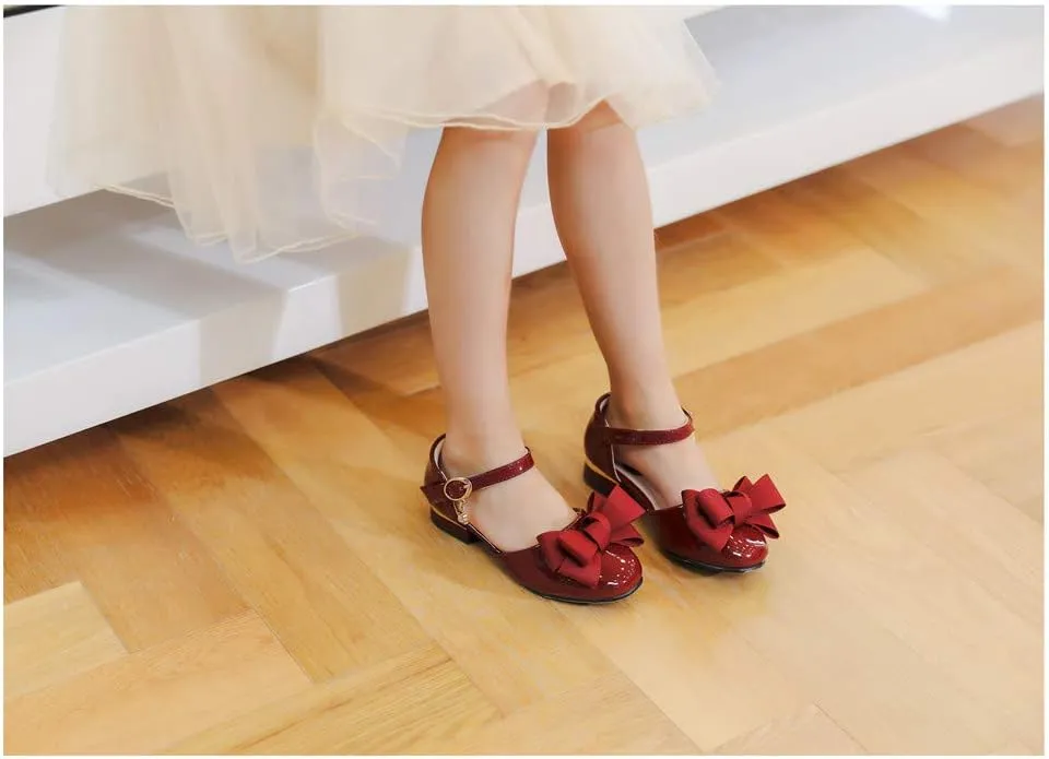 Little Girl's Heel Sandals Ballet Dress Shoes(Little Kid/Big Kid)