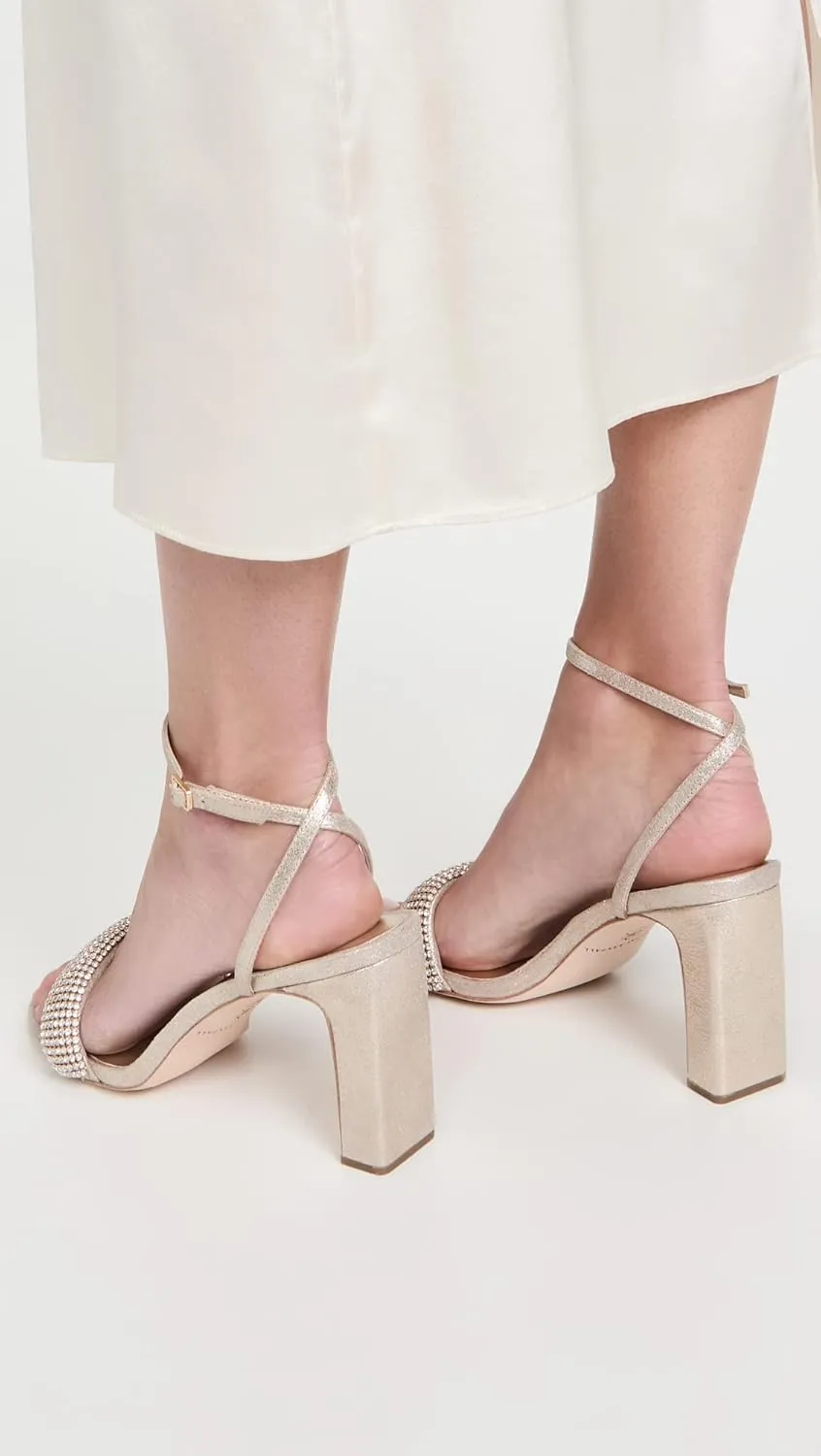 Loeffler Randall Women's High Heel Ankle Wrap Sandals