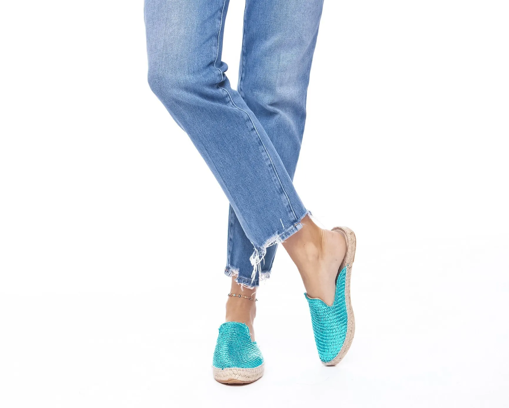 Loved by customers Mules - - Last-minute sale Turquoise Los Angeles